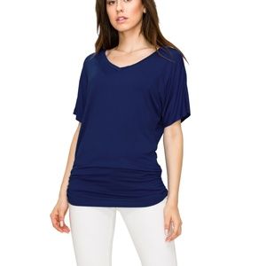 🌷Made by Johhny Oversized V-neck - 2 Color Bundle